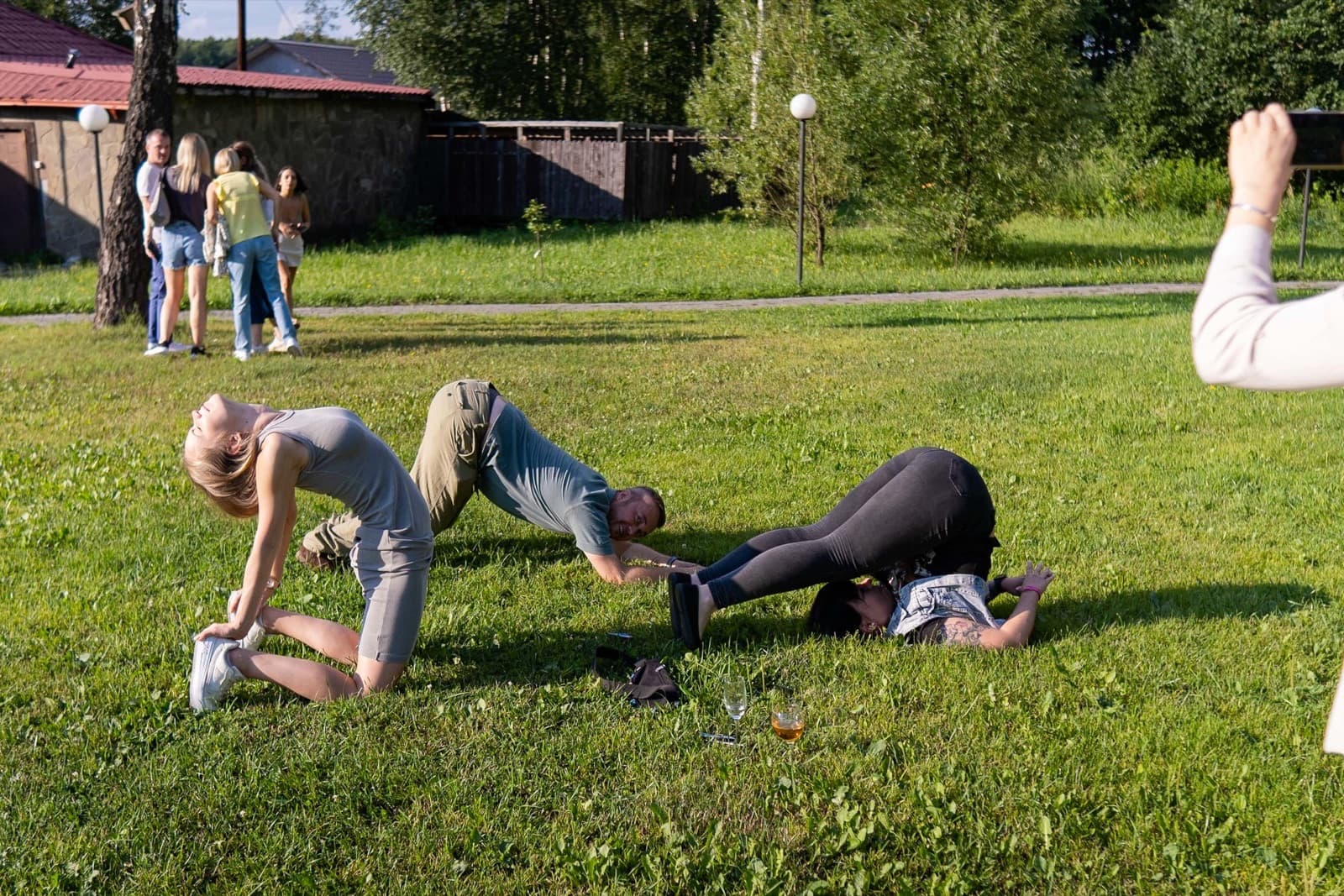 Тимбилдинг на природе — кадр 1